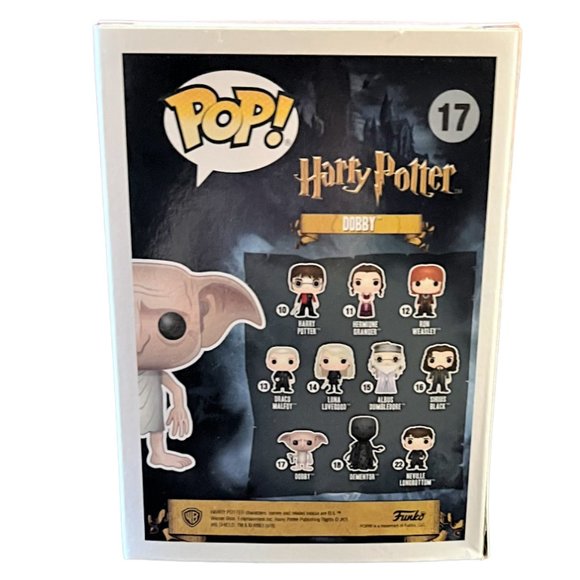 NWOT Funko Pop Harry Potter 17 Dobby Collectible Vinyl Figure - Picture 3 of 7
